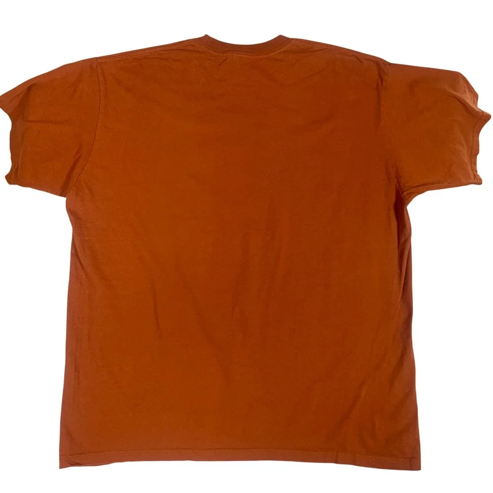 The North Face Graphic T-Shirt‎ Mens XXL Burnt Orange Camo Logo Tee Gorpcore